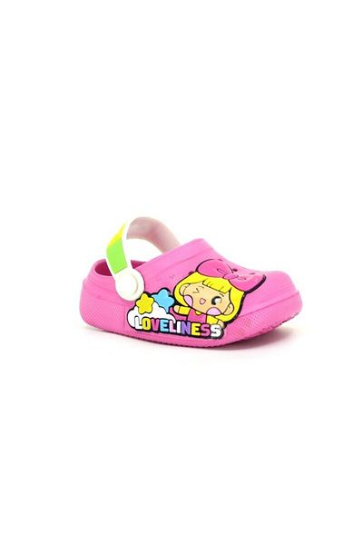 Calx Girls' Princess Patterned ComfortableCrossSlippers Sandals - Non-slip Sole, for Pool-beach-holiday-garden-nursery