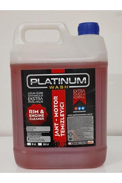 Platınum Wash Jant -motor Temizleyici Konsantre 5l