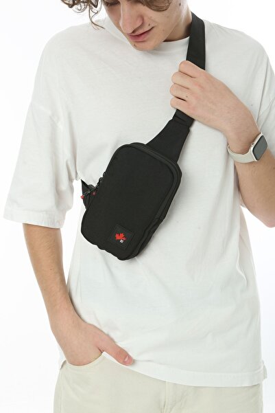 fao polo ERKEK SİYAH RENK SU GEÇİRMEZ GÜNLÜK SPOR ÇAPRAZ AYARLANABİLİR ASKILI...