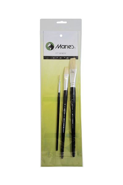 Maries 577 Series - Oil and Acrylic Paint Brush Set