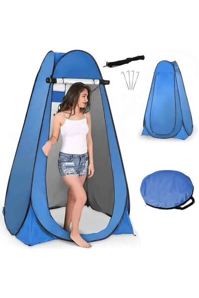 Realx Otomatik Kamp Alanı Duş, Giyinme, WC Çadırı Kabin Giyinme Çadırı,wc,duş Çok amaçlı 120*120*190