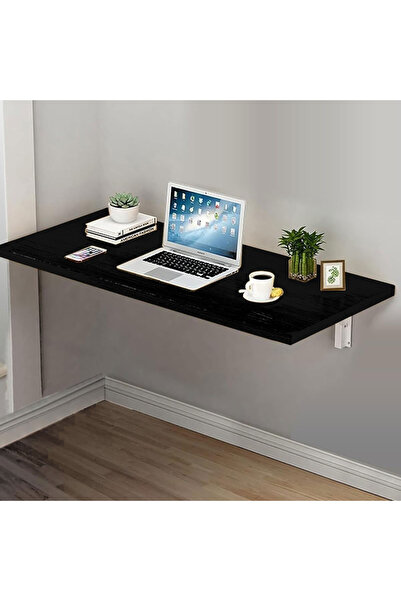 Modern home Black Wall-Mounted Foldable Table & Desk 80×40 – Space-Saving, Versatile Home & Office Workspace