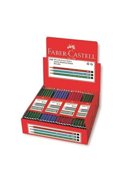 Faber Castell 144 قلم رصاص - زاوية ومرجانية (عبوة واحدة)