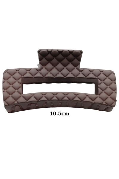 AXE SPORTSWEAR Agrafă de păr maro cu cataramă pentru femei - Latch Buckle