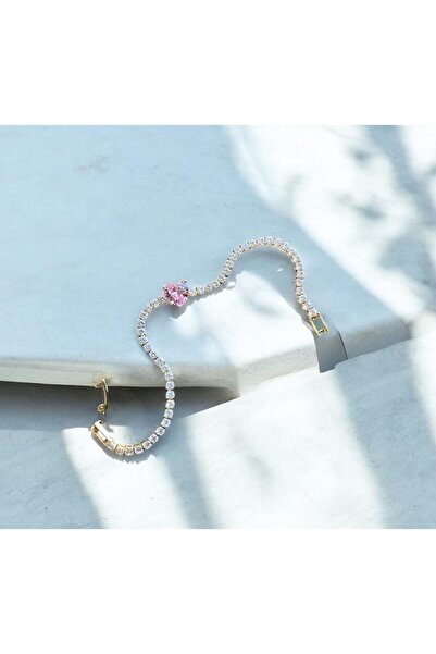 staınless steel Su yolu kalp bileklik