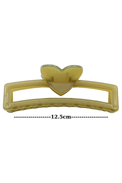 AXE SPORTSWEAR Γυναικεία αγκράφα με μοτίβο λαδιού πράσινη καρδιά - Κλιπ μαλλι...