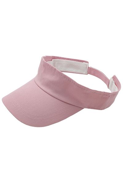 AXE SPORTSWEAR Light PinkUvSunscreen - Adjustable Daily Beach Tennis Cap with Velcro on the Back