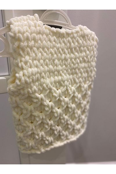 Puffy Alize Puffy fine white baby vest