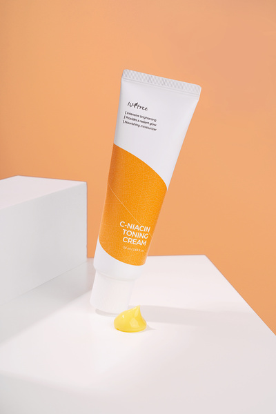 Isntree C-Niacin Toning Cream 50ml - Vitamin Source, Bright and Bright Skin Tone Care Cream