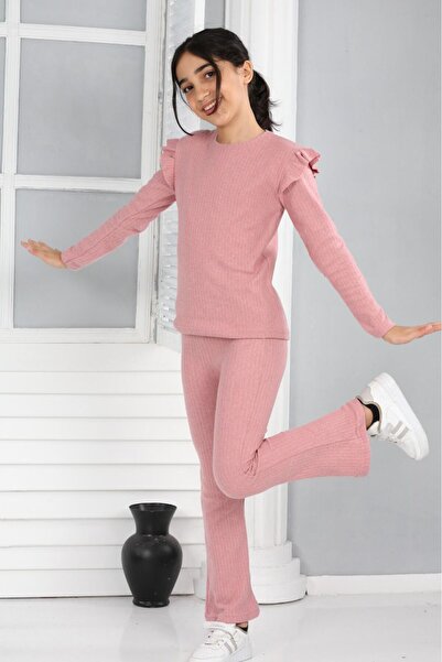 KAMİKAM Costum pentru fete elegant și ușor pentru utilizare zilnică - cu rapo...