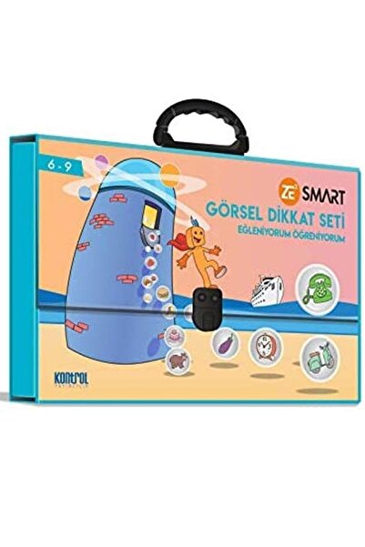 Kontrol Yayıncılık Zekare Smart Görsel Dikkat Seti (6-9 Yaş) - Kolektif /