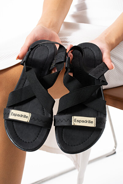 star shoes Ženske teksas sandale sa elastičnom trakom