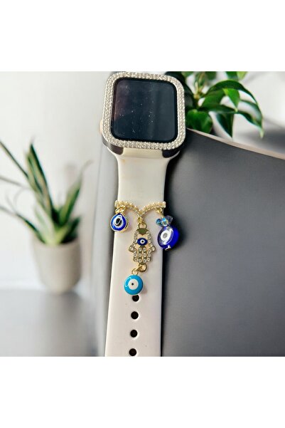 BYDC Apple Watch Uyumlu Lüx Kordon Süsü Charm