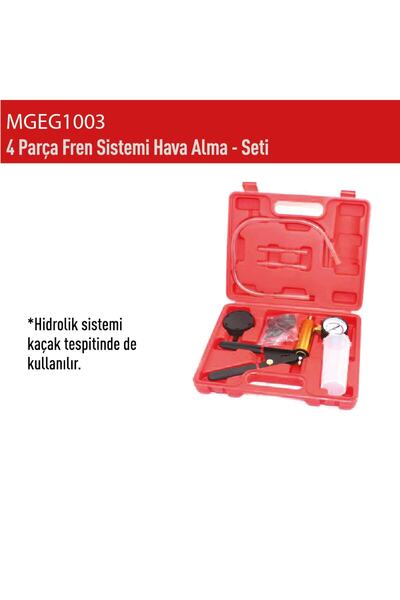 Omega 4 Parça Fren Sistemi Hava Alma Seti Mgeg1003
