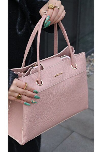 mıchael polo Michael Polo Kadın El Kol Ve Omuz Çantası Çıt Çıt Detaylı