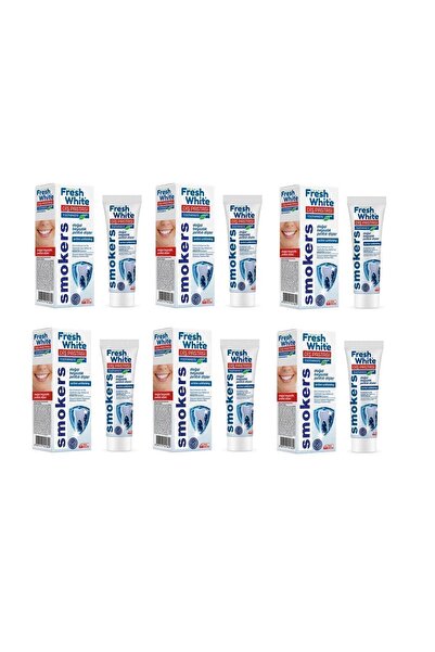 Fresh White FRESH WHİTE DİŞ PASTASI DOĞAL BEYAZLIK PIRILTILI DİŞLER SMOKERS 9...