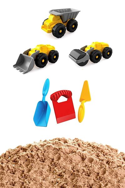ToXA Kinetic Sand Set with Toys