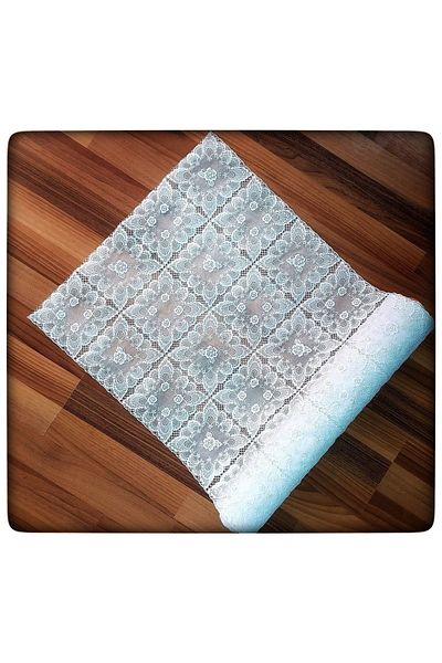 Style Meiwa Japanese Pvc Lace Shelf-cabinet-runer-drawer Cover Non-Slip Non-Yellowing/en: 50cm X5 Mt --white