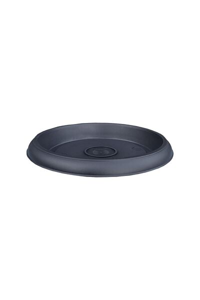 ToXA Saksı Tabağı 12cm Villa Menekşe Damla Kemer Otantik No2 Tabak Antrasit S...