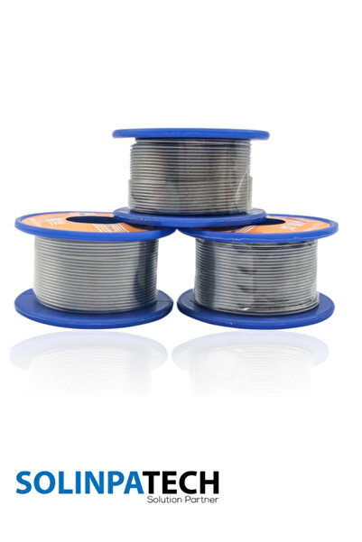 SolinpaTech 200g Pastalı Lehim Teli – 0.80mm Kalınlık, Flux Içerikli, Yüksek Performans