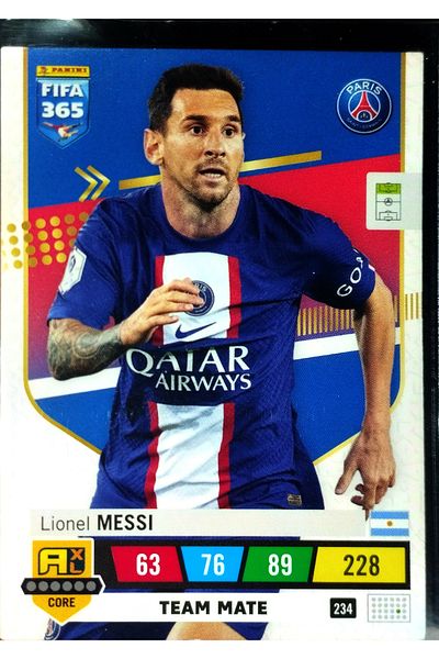 Panini A Special Partnership for Lionel Messi