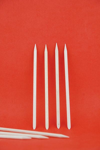 CLARİS Meat Pusher Wooden Stick 50 Pieces