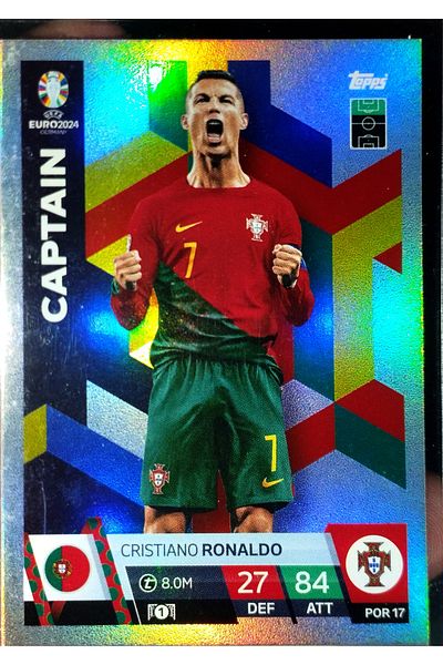 Panini Cristiano Ronaldo Recorder Card