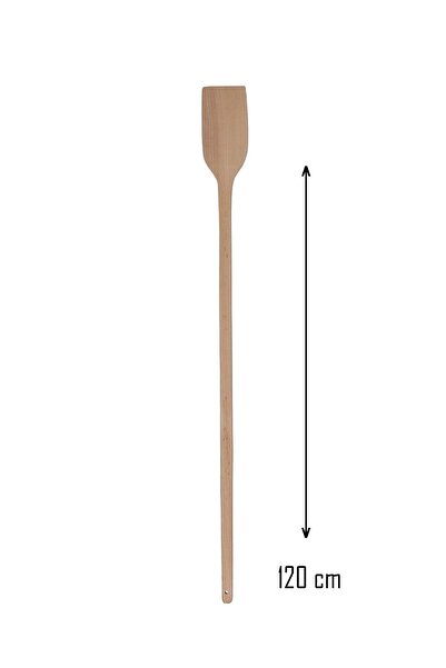 Genel Markalar 120 Cm Ahşap Salça & Pilav Küreği Tahta kaşık& Kürek