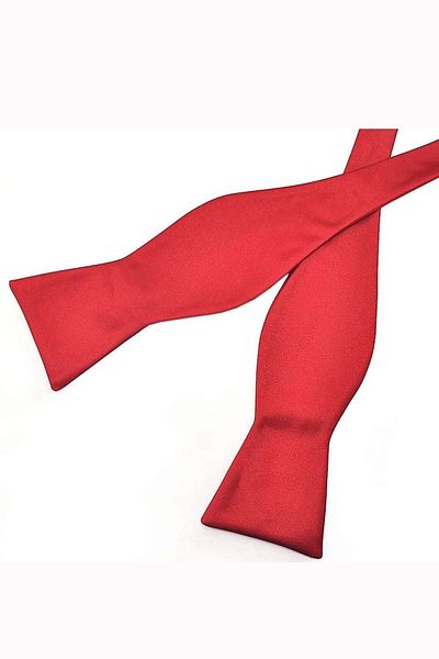 Gutiero Red Open Bow Tie