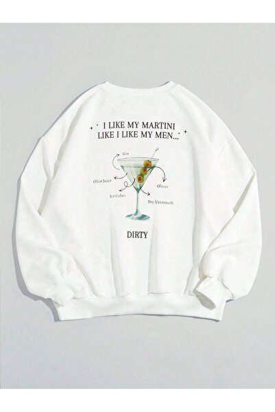 Jose Clothing Βιολογικό βαμβάκι - με τύπωμα oversized Φούτερ