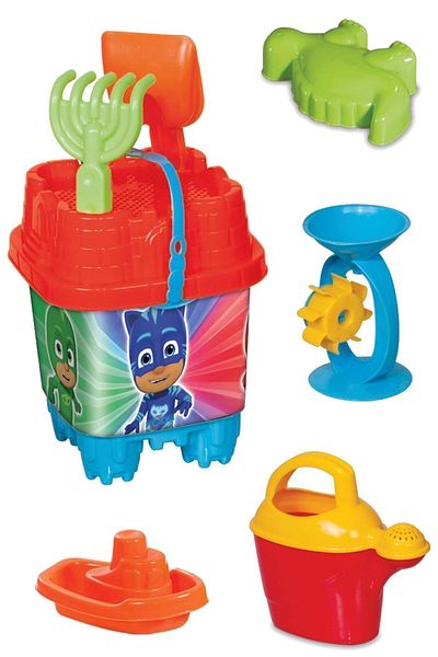 ToXA Large Size 8 Piece Luxury Bucket Set - Castle, Beach, Sea and Sand Bucket Pajamaskeliler