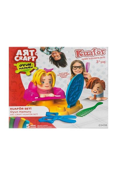 DEDE Play Dough Set - Hairdresser