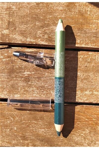 MONİCATİME JUMBO 2 RENK SİMLİ yeşil GÖZ KALEMİ (KALEMTRAŞLI)