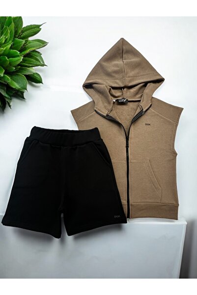 DGK COLLECTİON 100% памучен 2-компонентен пролетен комплект за момчета - 3 нишки