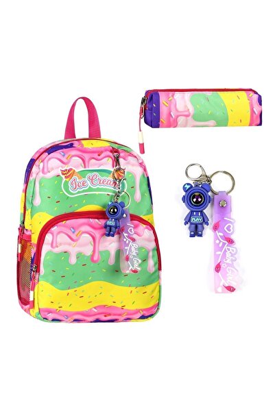 My Easy Shop Anaokulu Kreş için Çanta ve Kalem Çanta SET Süslü Anahtarlık