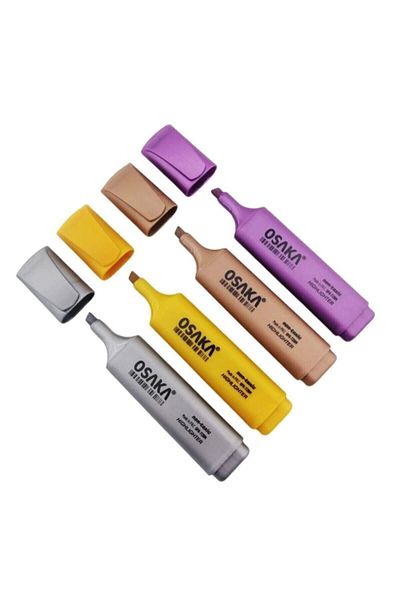 Osaka Metallic Highlighter 4 Color Mixed Set F.k