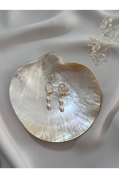 DURAN TAKI TASARIM Hakiki İnci Gümüş Küpe