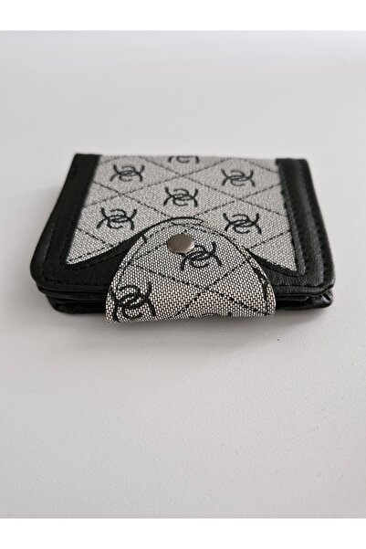 firdevsi hobi Πορτοφόλι με κάθετη θήκη για κάρτες με κλείστρο