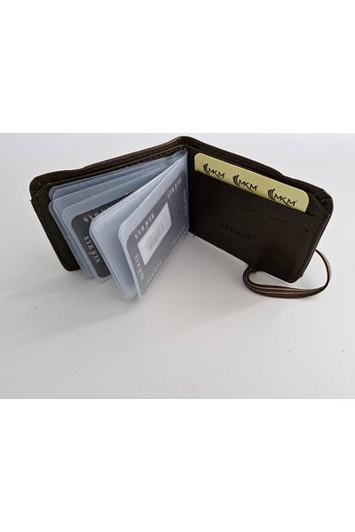 firdevsi hobi Card Holder Wallet with Horizontal Rubber Housing