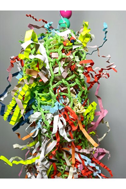 Ciko Kafes Bird Toy - Colorful Paper Shredding