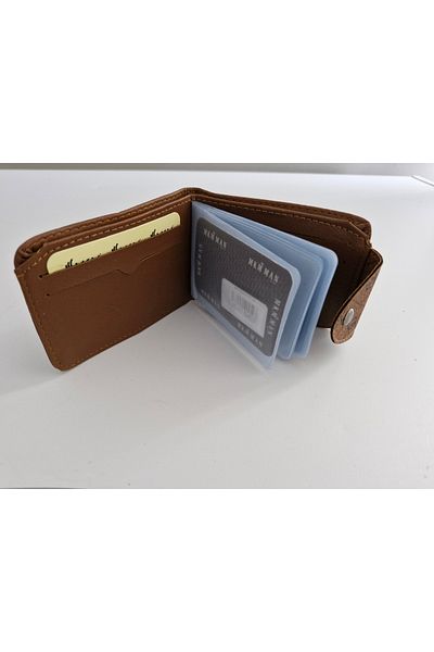 firdevsi hobi Card Holder Wallet with Vertical Rubber Housing