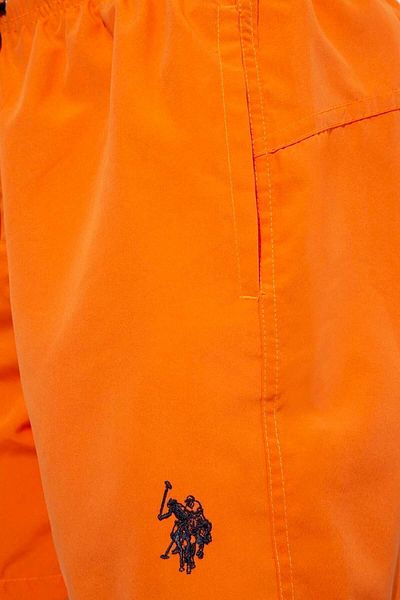 U.S. Polo Assn. Pantaloni scurți portocalii de mare mărime medie pentru bărbați 24D.Z.2ET.1A.G0R0U.0.PS
