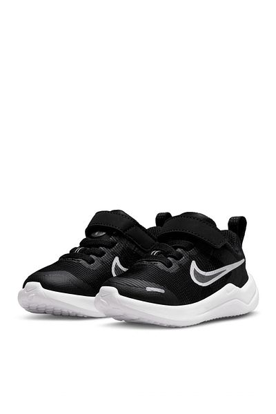 Nike Baby Black - Gray - Silver Walking Shoes DM4191-003 NIKE DOWNSHIFTER 12 NN (