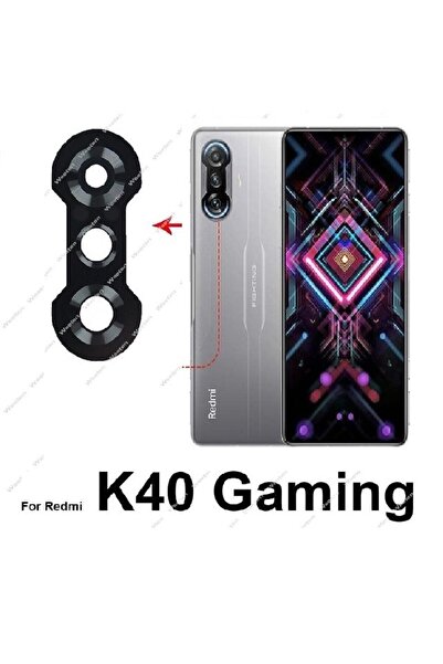 EMXTECH Xiaomi Redmi K40 Gaming Uyumlu Kamera Camı-Lens