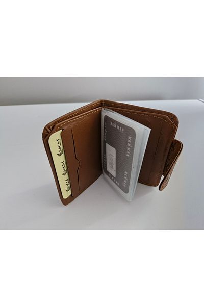firdevsi hobi Vertical Snap Housing Card Holder Wallet