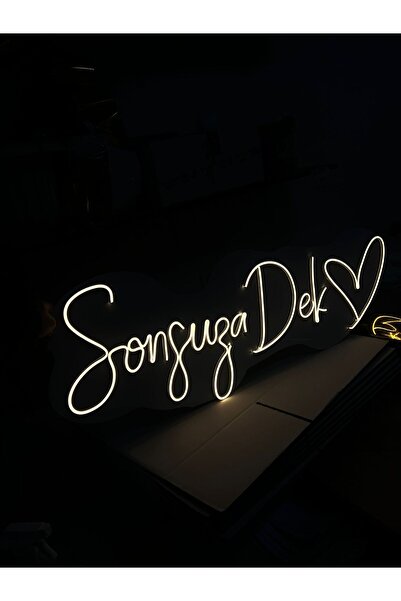 organizasyon outlet Sonsuza Dek  Neon Tabela 35x100 cm