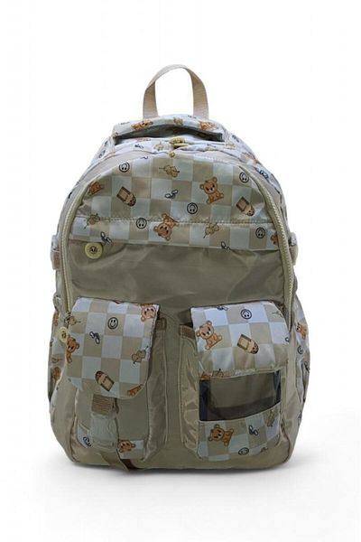 Baginn Elementary School Bag - Checkered and Patterned Backpack