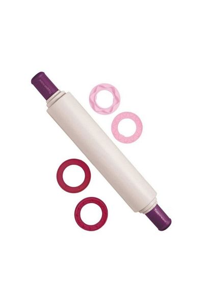 Tupperware Rolling Pins And Cookie Molds Magic Roller Purple Hsgl