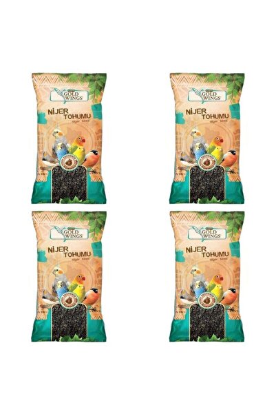 Gold Wings Kuşlar Için Nijer Tohum Yemi 250 Gr X 4 Adet