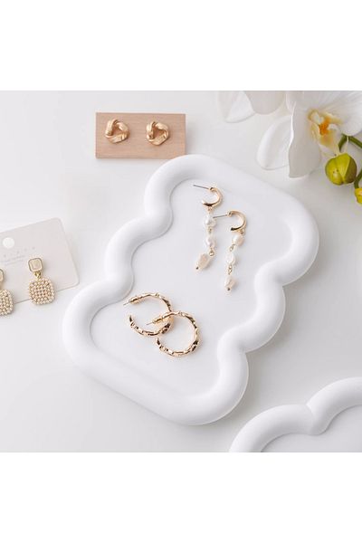 Minima Art Studio Decorative Jewelry Organizer - Plate